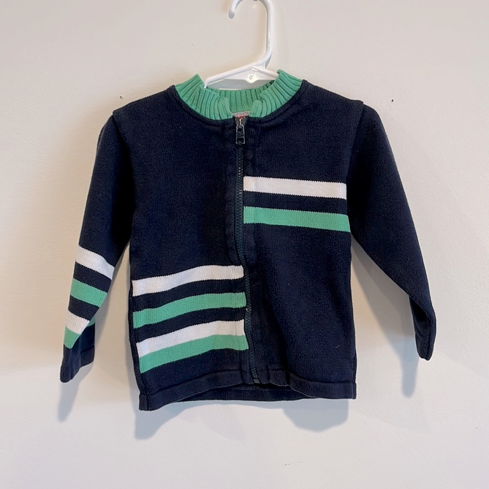 clayeux Navy boys 4t sweater